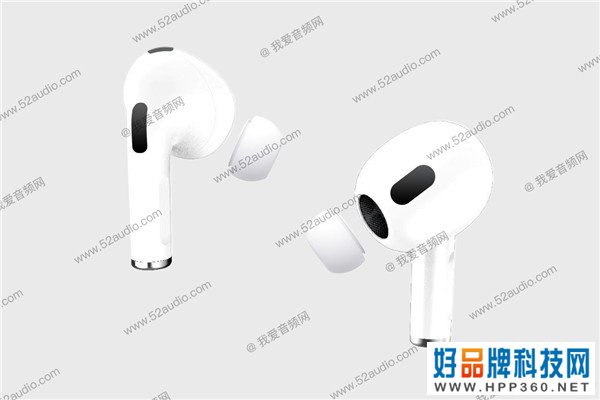 最快下月发布！苹果AirPods 3代外形曝光 佩戴更舒适