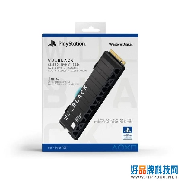 索尼联合西部数据推出PS5专用SSD，性能强大！