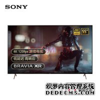 索尼（SONY）XR-55X91J 55英寸 全面屏 游戏电视 4K超高清HDR XR认知芯片 HDMI2.1 京东小家智能生态