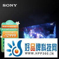 索尼（SONY）XR-65A80K 65英寸 4K OLED智能电视 屏幕发声 视觉低疲劳 XR认知芯片全面屏设计(A80J升级款）