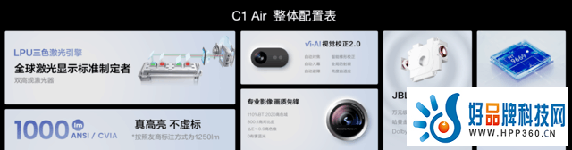 年轻人的最新时尚玩物 Vidda C1 Air小身材蕴藏三色激光大能量