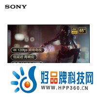 索尼（SONY）XR-65X91J 65英寸 全面屏 游戏电视 4K超高清HDR XR认知芯片 HDMI2.1 京东小家智能生态