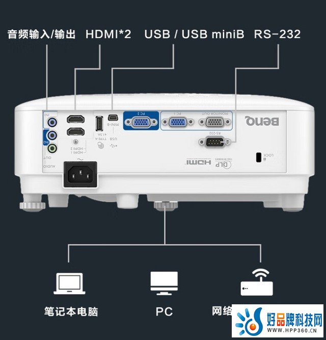 短焦高亮 使用方便 明基JD530投影太适合升级了！