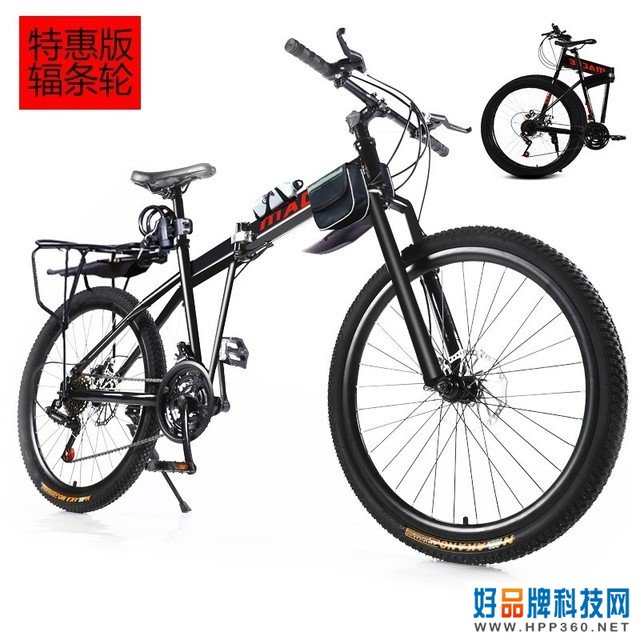 【手慢无】内胎终身免费换新！火星翼特惠版辐条轮-黑色仅售298元
