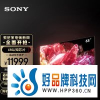 索尼（SONY）XR-65X95EK 65英寸 MiniLED 4K120Hz 大师版控光 旗舰电视 智能摄像头 XR认知芯片 65X95J升级款