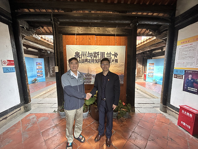范贵宾与“驸马爷”孙亚宏（许世吟娥女士的先生）